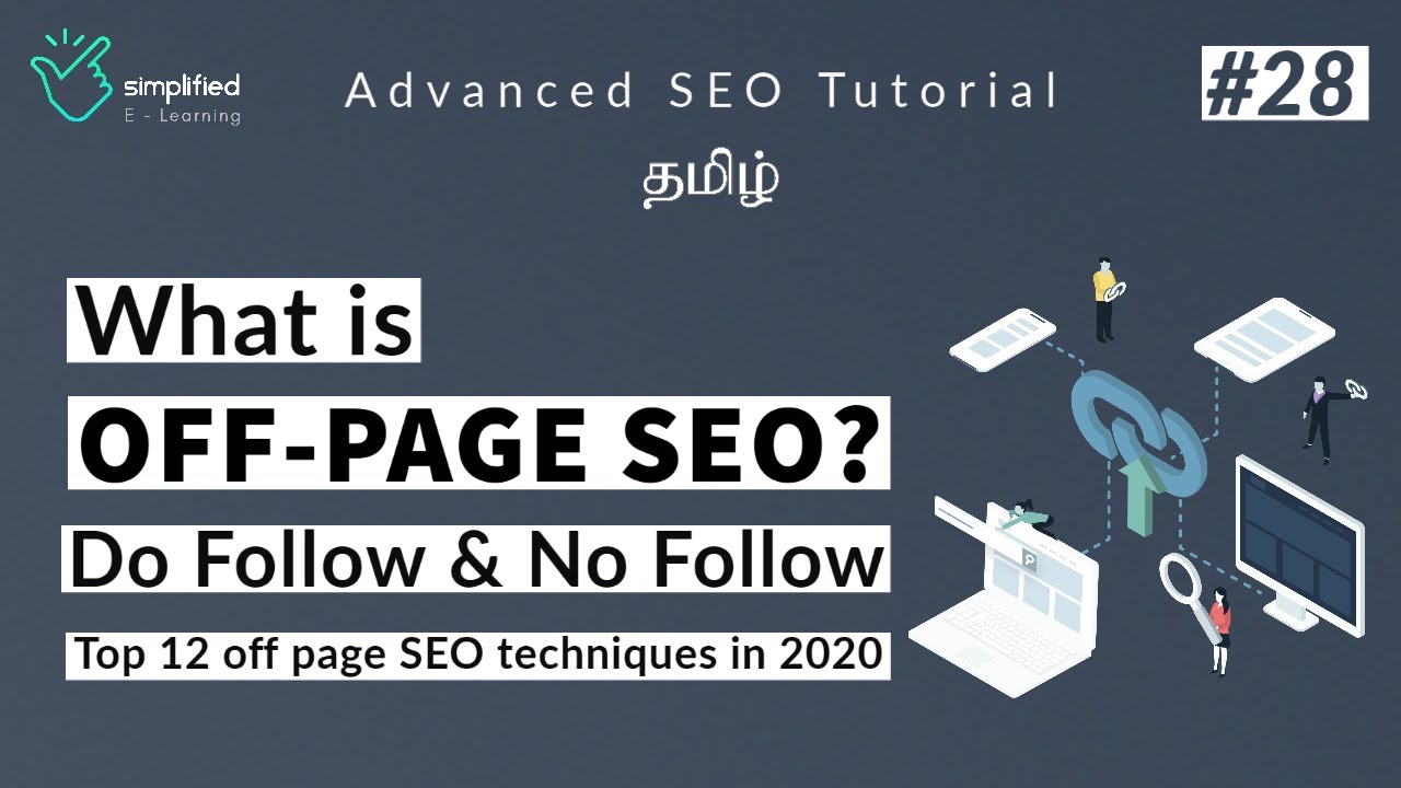 What is Off Page SEO in Tamil | dofollow & nofollow backlinks | Off page SEO Tutorial in Tamil | #28