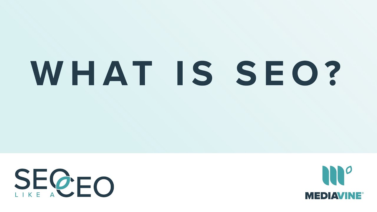 What is SEO? | SEO Like A CEO